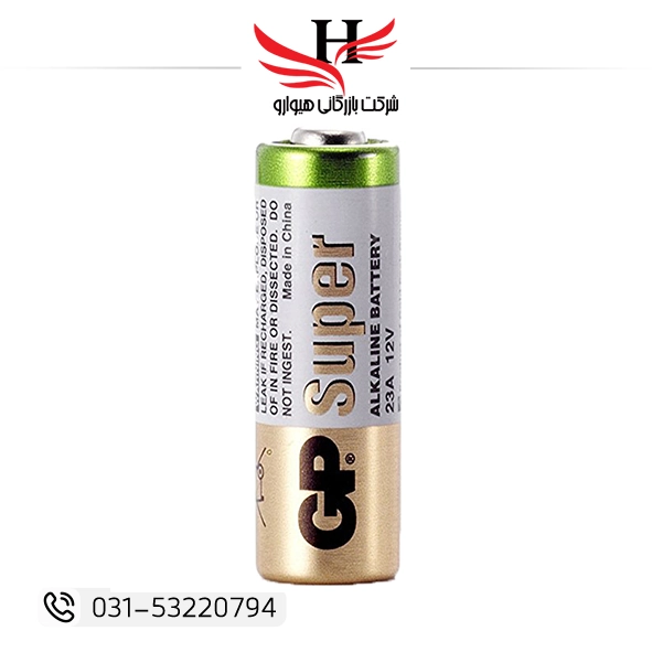 باتری ریموتی GP 23A مناسب ریموت خودرو و دستگاههای الکترونیکی کوچک با کیفیت بالا و قیمت همکاری